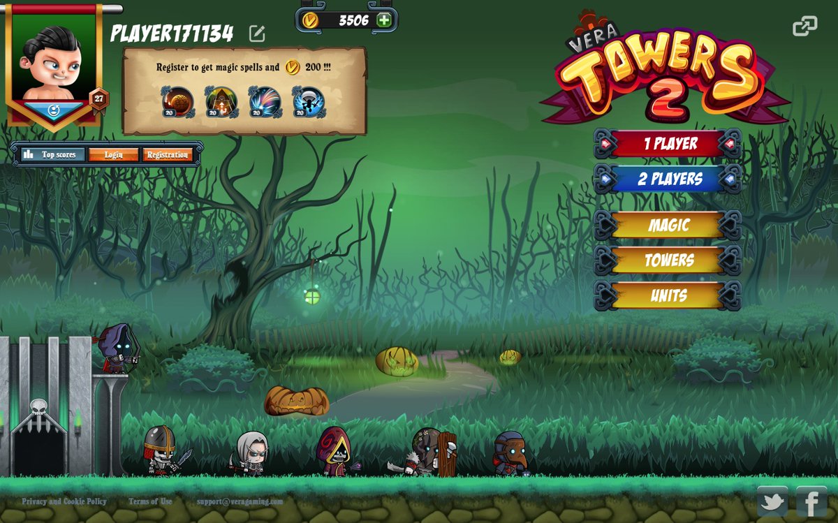 VeraGamingLLC's tweet photo. Check out autumn menu in our game!

 https://t.co/njifryqJ2D

#VeraTowers #VeraTowers2 #BrowserGame #PCGame #HTML5Game #Survival #TowerDefense #OnlineGame #GameDev #IndieDevHour #SinglePlayer #MultiPlayer https://t.co/ABsYN6n2C4