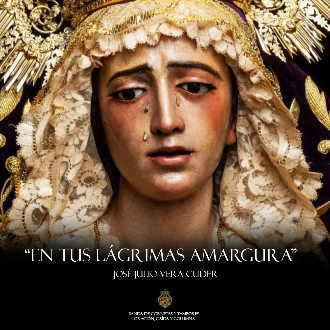 📣 𝐈𝐍𝐂𝐎𝐑𝐏𝐎𝐑𝐀𝐂𝐈Ó𝐍 𝐌𝐔𝐒𝐈𝐂𝐀𝐋

🎼 En tus lágrimas, Amargura
✍🏼 José Julio Vera Cuder 

#ocyc