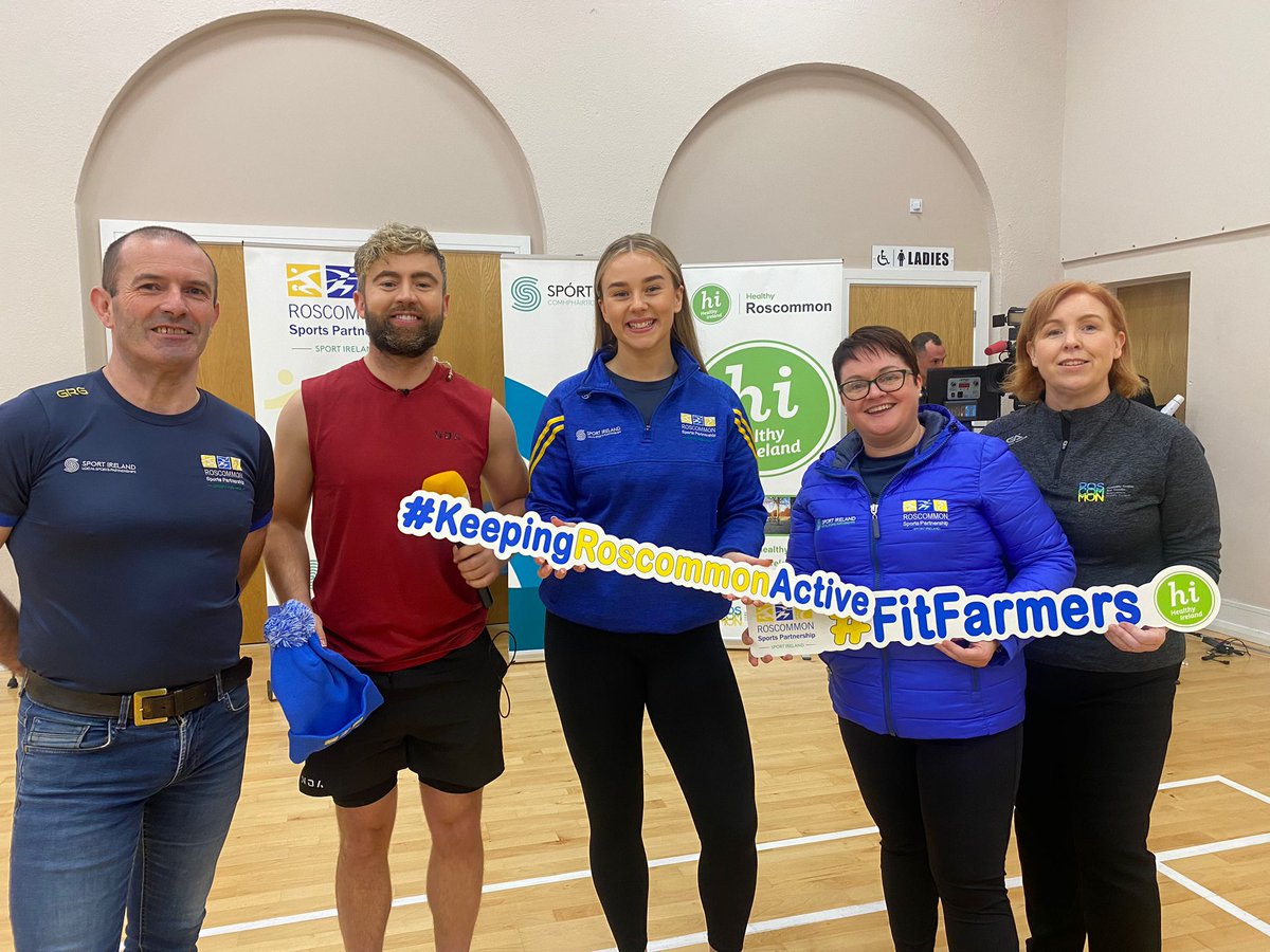 Roscommon Sports Partnership (@ros_sports) on Twitter photo What a morning with Ireland AM! Showcasing our Fit Farmers Programme. ๐
#KeepingRoscommonActive <a href="/sportireland/">Sport Ireland</a> #fitfarmer What a morning with Ireland AM! Showcasing our Fit Farmers Programme. ๐
#KeepingRoscommonActive <a href="/sportireland/">Sport Ireland</a> #fitfarmer