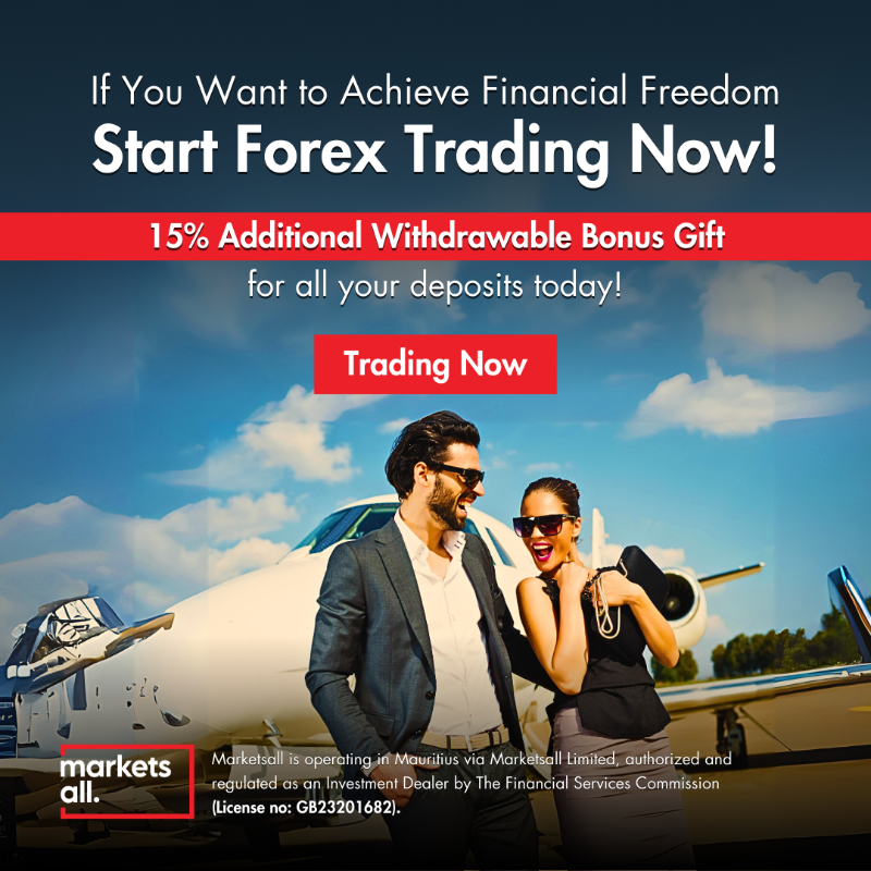 marketsallcom's tweet photo. It's in your hands to change your life! Don't Miss the 15% Bonus Special for Today