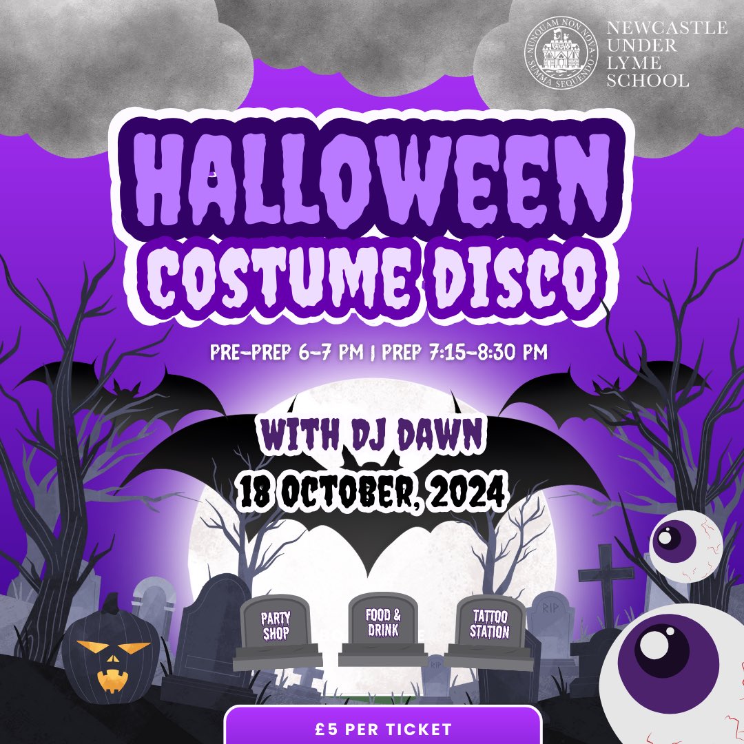 nuls_prep_PA's tweet photo. Get your Halloween costumes and dancing shoes ready for our Halloween disco on Friday 🎃👻🎃👻🎃👻if you dare! https://t.co/nbNCSSRP3A