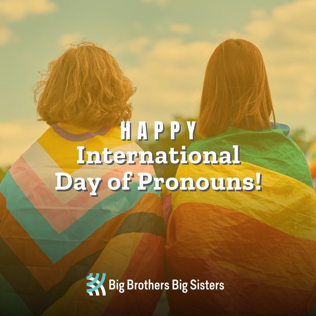 Today we celebrate the power of language in promoting inclusivity &amp; respect for all. By embracing &amp; using the correct pronouns, we take a meaningful step toward honouring everyone’s unique identity. Let’s work together to create a world where everyone feels seen, heard, &amp; valued