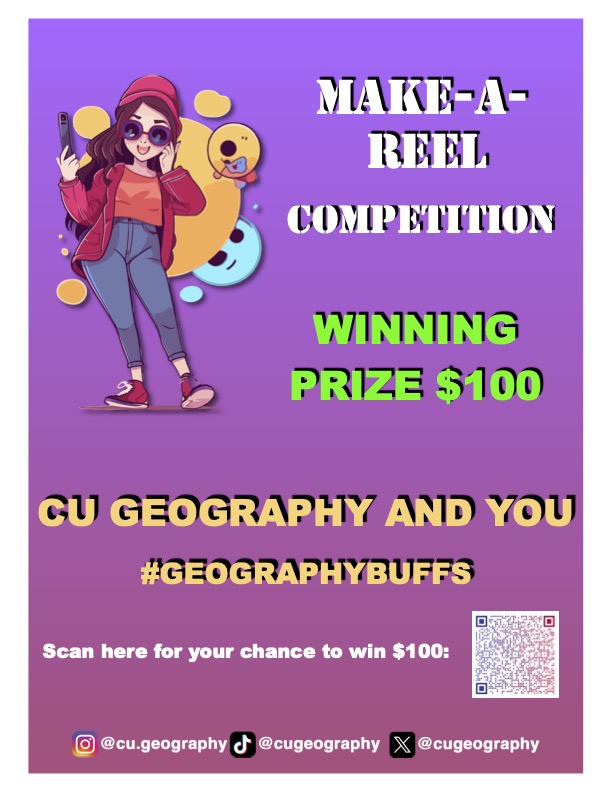 Department of Geography, CU Boulder (@cugeography) on Twitter photo 