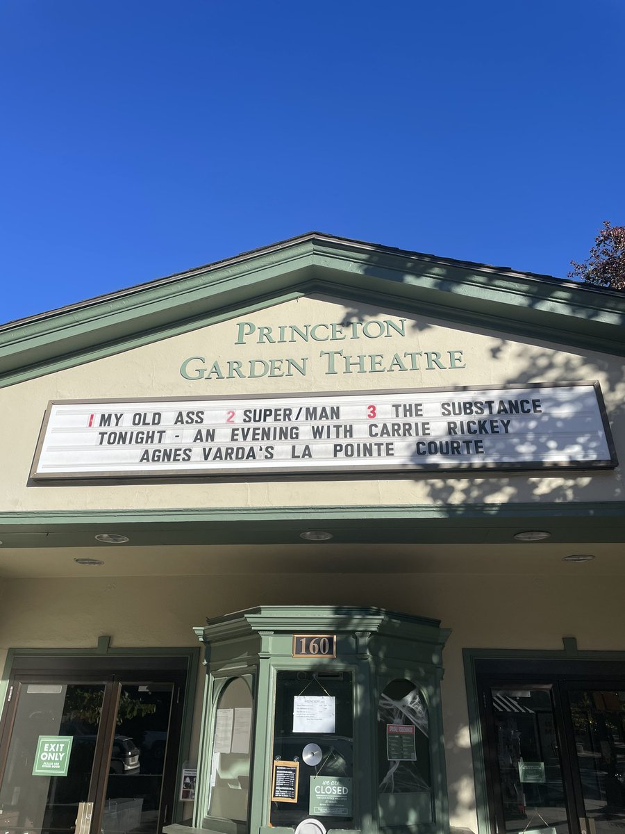 PrincetonGarden's tweet image. We have the honor of hosting An Evening with @CarrieRickey tonight at 7:30. We’ll be screening #AgnesVarda’s debut feature #LaPointeCourte and talking with Carrie about the film and her new Varda biography!

Tickets: princetongardentheatre.org/films/la-point…