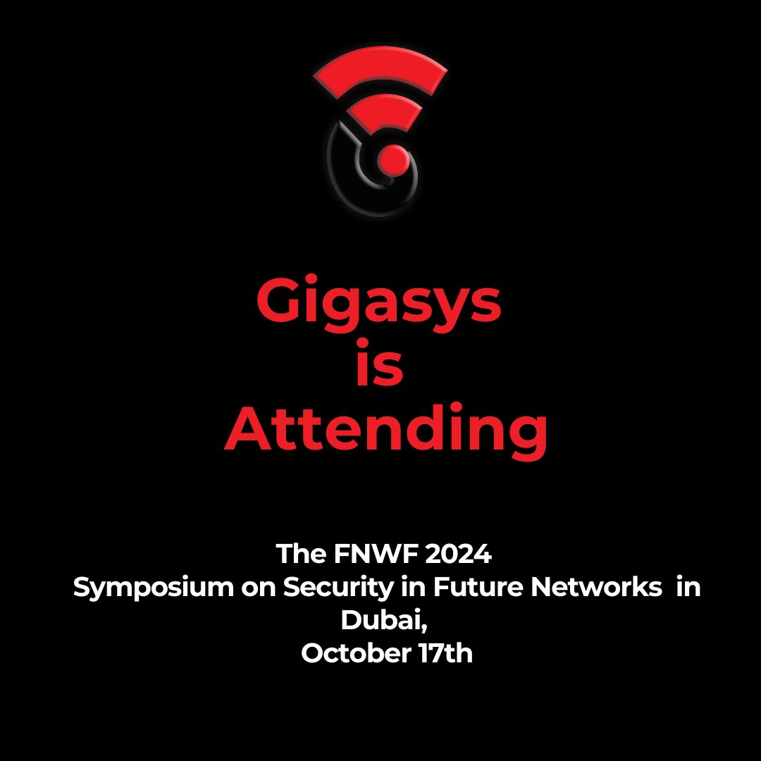 @GigasysSolutions (@gigasysx) on Twitter photo We're at the #FNWF 2024 in #Dubai this week! <a href="/GigasysX/">@GigasysSolutions</a> founder and <a href="/iTrust6G/">iTrust6G</a> coordinator <a href="/MirGhoraishi/">Mir Ghoraishi</a> will talk through security in future networks and host a presentation!
Find out more: fnwf2024.ieee.org/symposium-04-o…
#6G #FutureTech #SNS #research #5G #zerotrust #cybersecurity We're at the #FNWF 2024 in #Dubai this week! <a href="/GigasysX/">@GigasysSolutions</a> founder and <a href="/iTrust6G/">iTrust6G</a> coordinator <a href="/MirGhoraishi/">Mir Ghoraishi</a> will talk through security in future networks and host a presentation!
Find out more: fnwf2024.ieee.org/symposium-04-o…
#6G #FutureTech #SNS #research #5G #zerotrust #cybersecurity