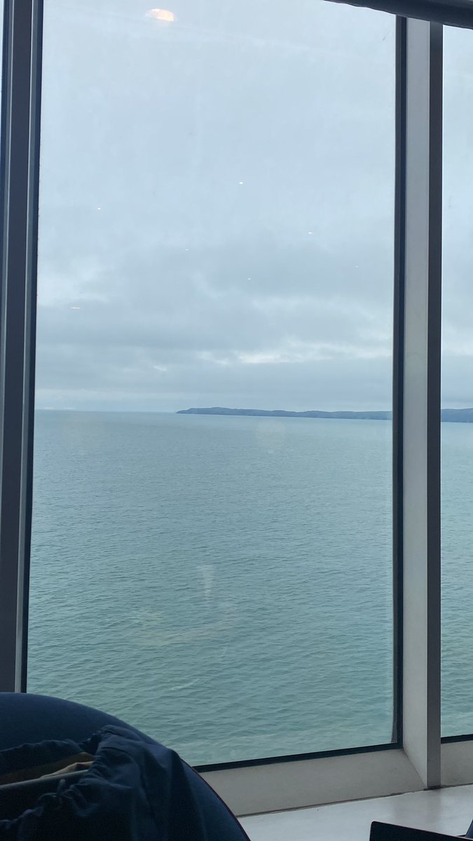 Travelling club on the ferry - great views, fast Wi-Fi and free coffee - well worth the upgrade.