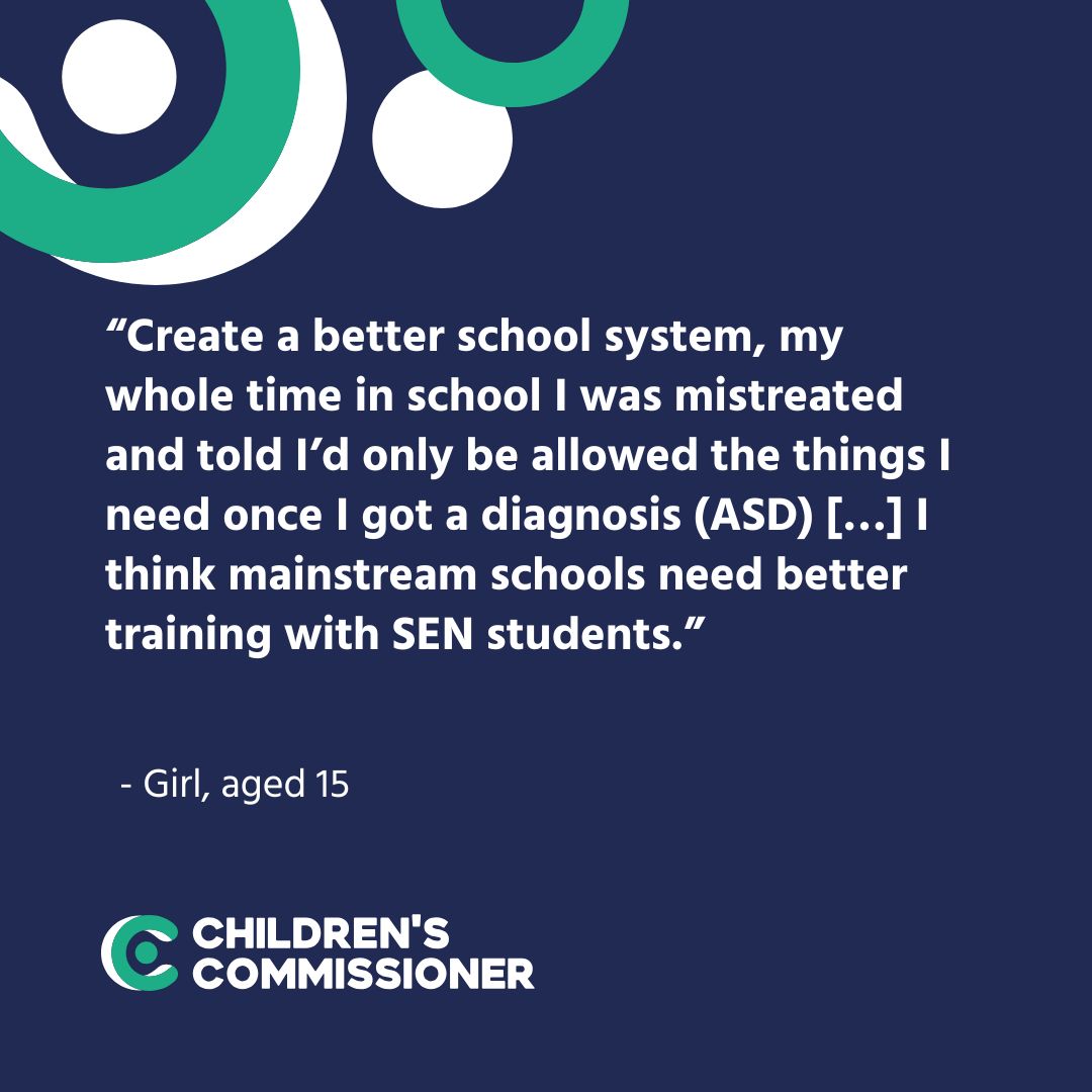 Children's Commissioner for England tweet media