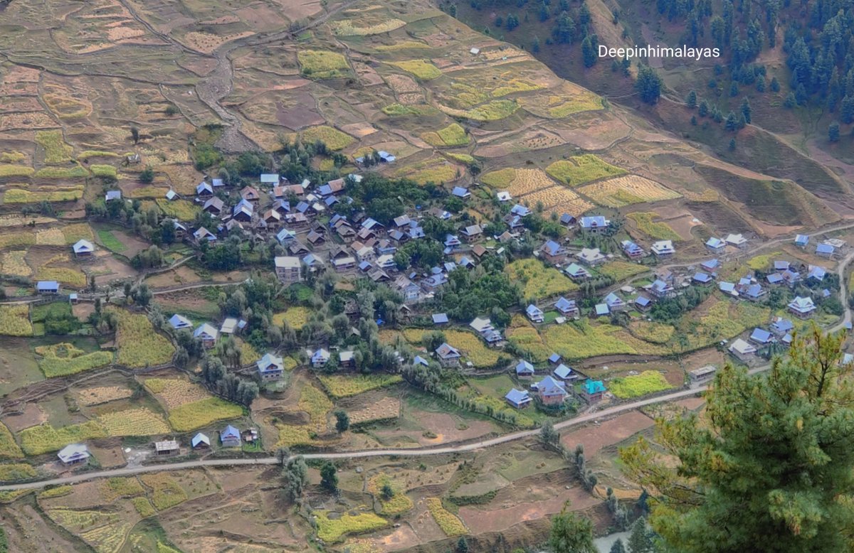 Deepinhimalayas's tweet image. Very Painful Pictures from #Mulwarwan of #Warwan Valley of district #Kishtwar where more than 80 houses turned into ashes just within few hour&apos;s when fire broke out on 14 October 2024.