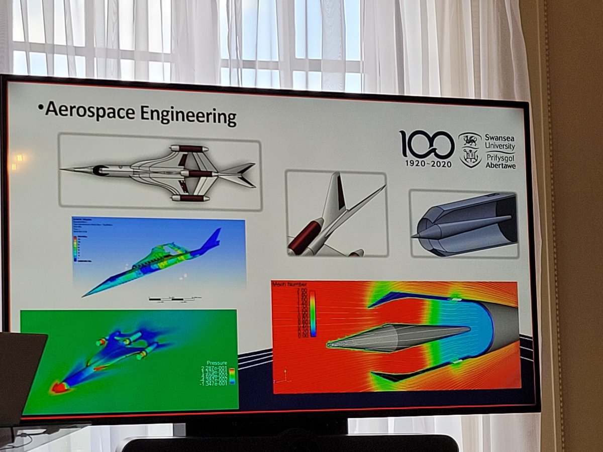 RAeSTimR's tweet photo. Swansea Masters design project for Mach 5 hypersonic test aircraft. #DesignBuildFly https://t.co/9bKL7qjznX