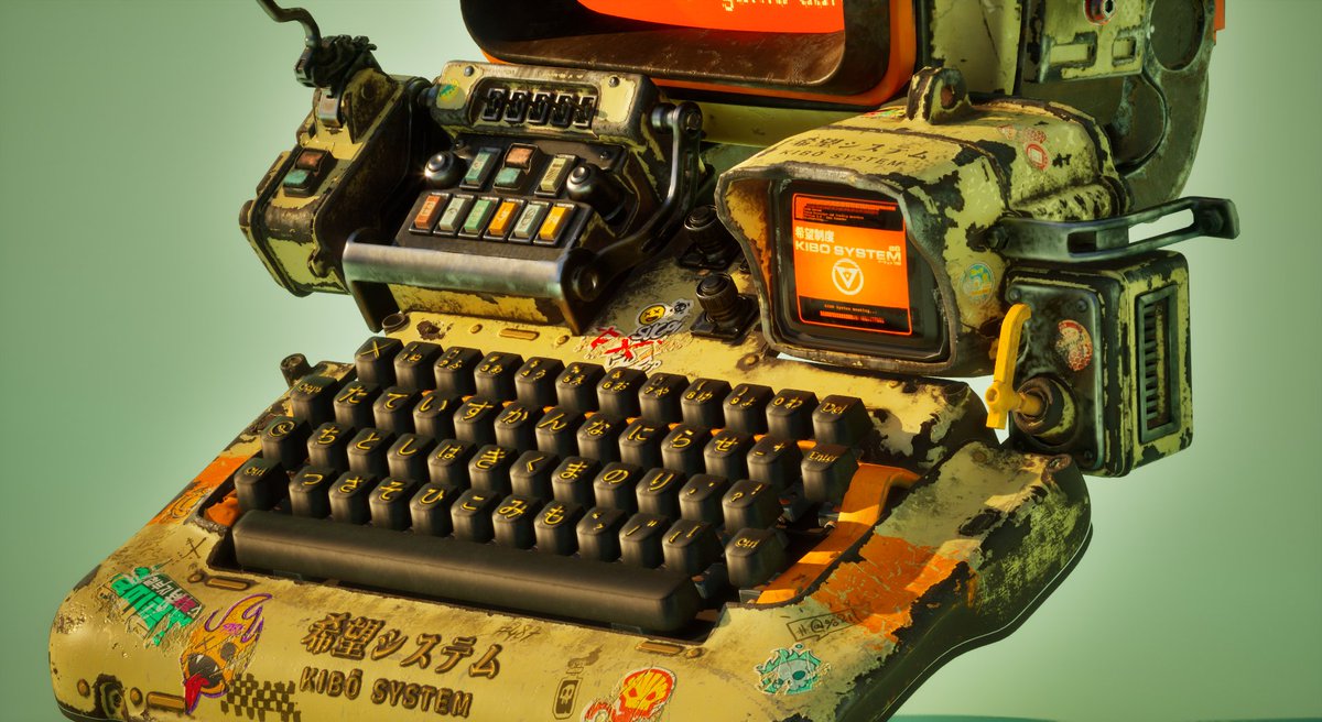 80Level's tweet image. Check out these cyberpunk-style 3D assets of fictional retro tech pieces made by Creatiflux in Unreal Engine 5.

Get with 25% off: 80.lv/articles/get-t…

#UnrealEngine #UnrealEngine5