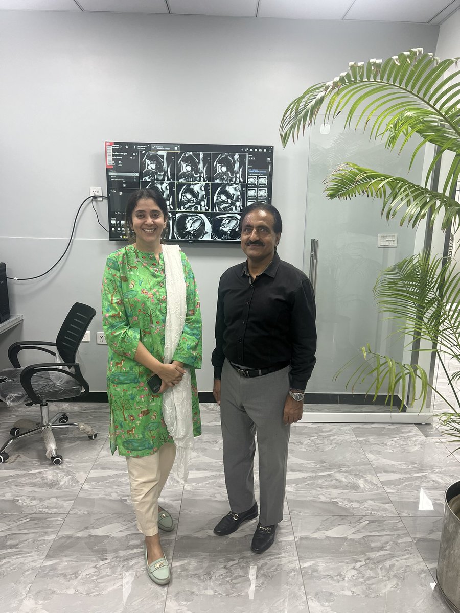 I had the pleasure of visiting Non Invasive/imaging section of NICVD Karachi established and organized by Dr Sabah Bhatti (Director). What an amazing and phenomenal job she has done!! Hats off and big kudos to her and her team. #sabhab #NICVD #PCS #hakeem