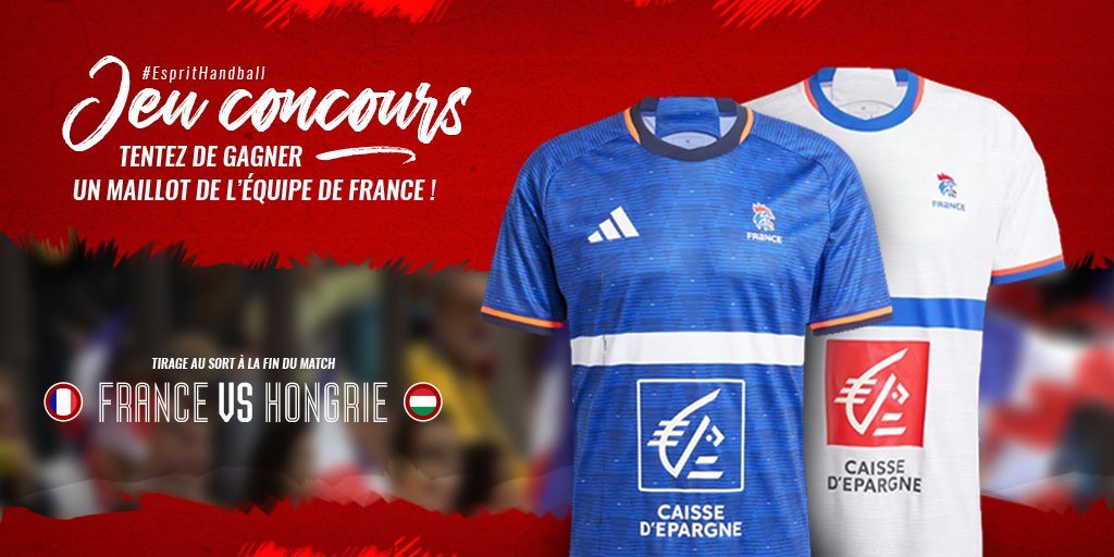 #VousEtreUtile       

A l'occasion de ce nouveau match, on vous offre un nouveau maillot des Bleues 😍   

Follow + RT pour participer et RDV à la fin du match pour le tirage au sort     

#FRAHON #EspritHandball