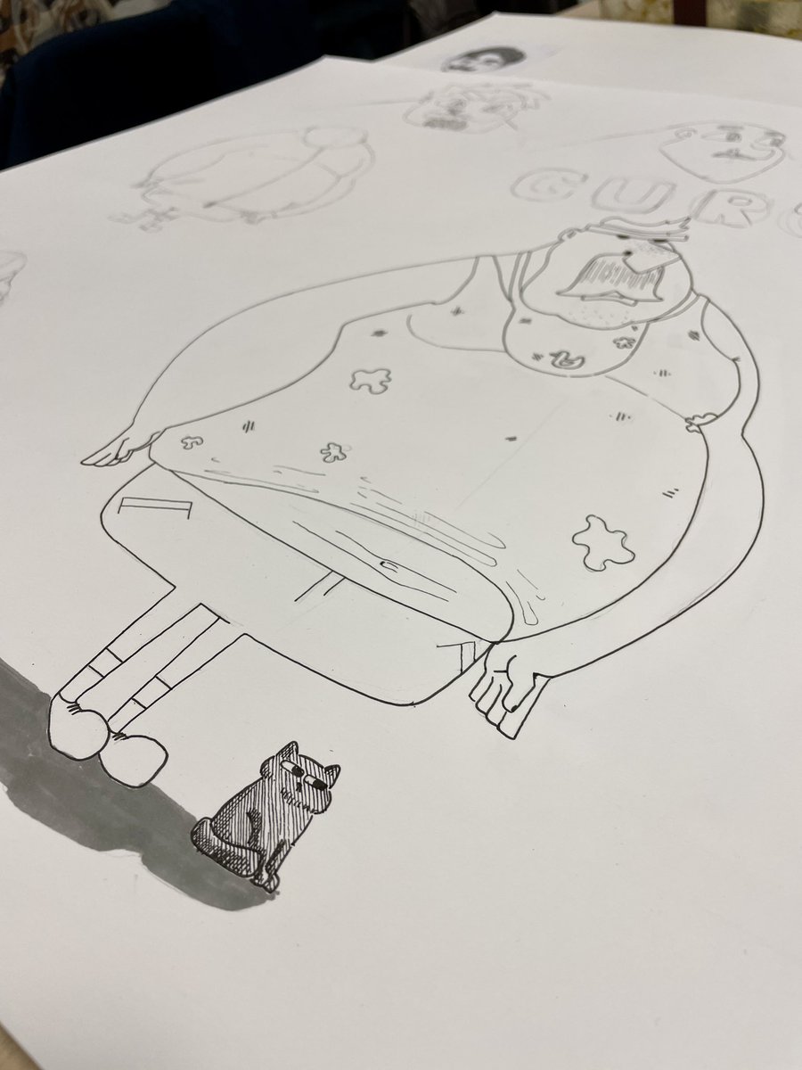 Retour en images sur la séance de #CharaDesign en 1ere année #DesignGraphique <a href="/agrecoleimage/">AGR ÉCOLE DE L'IMAGE</a> #Rennes durant le cours de #MichaelBaigneaux.
Objectif : A partir de l’animé « Le Vaillant petit tailleur » de Simsala Grimm , reprendre un personnage et le décliner en ajoutant un style.