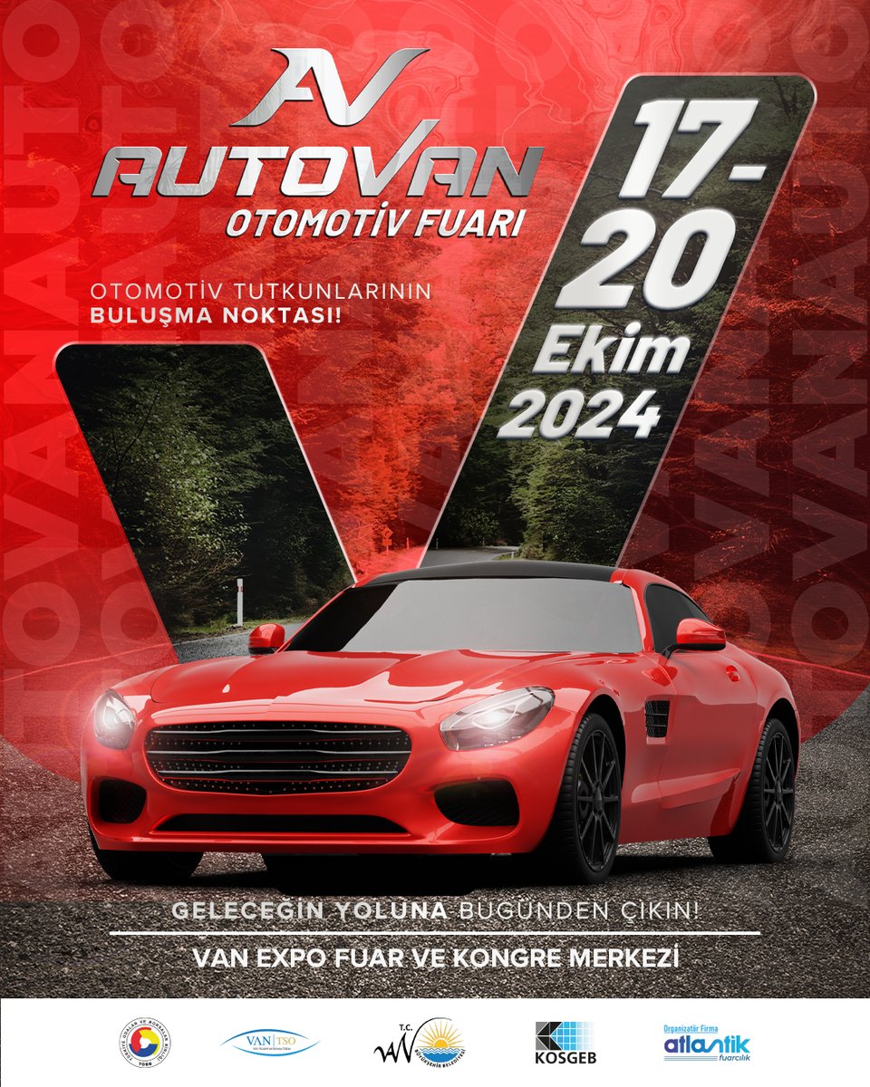 📢 AutoVan Otomotiv Fuarı kapılarını açıyor.

🗓️17 Ekim 2024 Perşembe
⏰14:00
📌 Expo Fuar ve Kongre Merkezi