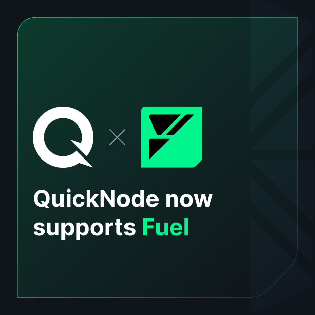 QuickNode now supports Fuel testnet &amp; mainnet, an operating system purpose-built for Ethereum Rollups.

Fuel brings advancements in parallelization, state-minimized execution, and interoperability to the blockchain ecosystem. ⚡️
