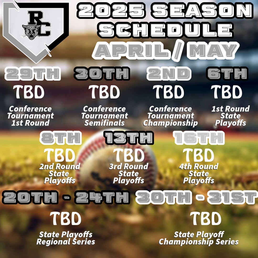 Schedule release spring 25! It will be here before we know it #rockbasbal #defendtherock