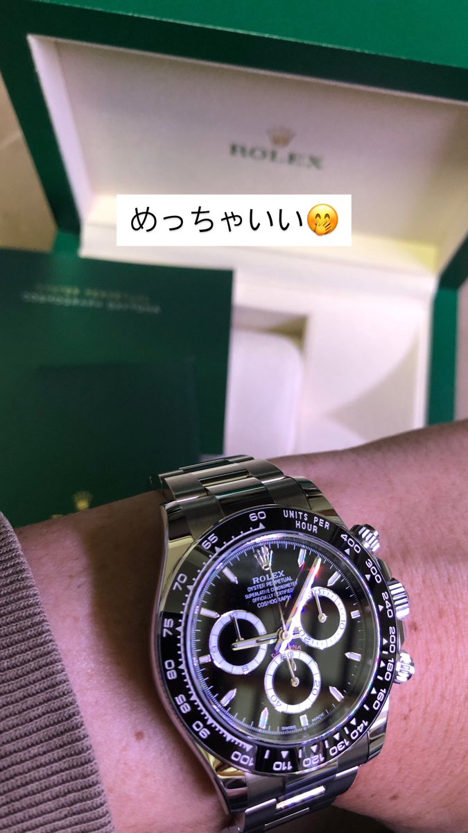 sei778073's tweet photo. 新しいロレックス買った！めちゃ嬉しい☺️ https://t.co/AKI0sB27QW