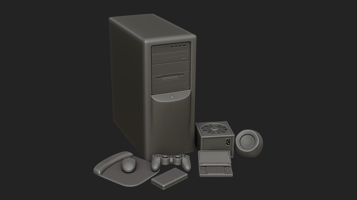 SrDoriito's tweet photo. More High Poly Props
Mentor by: @JaviSkau 
#3d #3dart #ZBRUSH https://t.co/Vq9usrKMQA