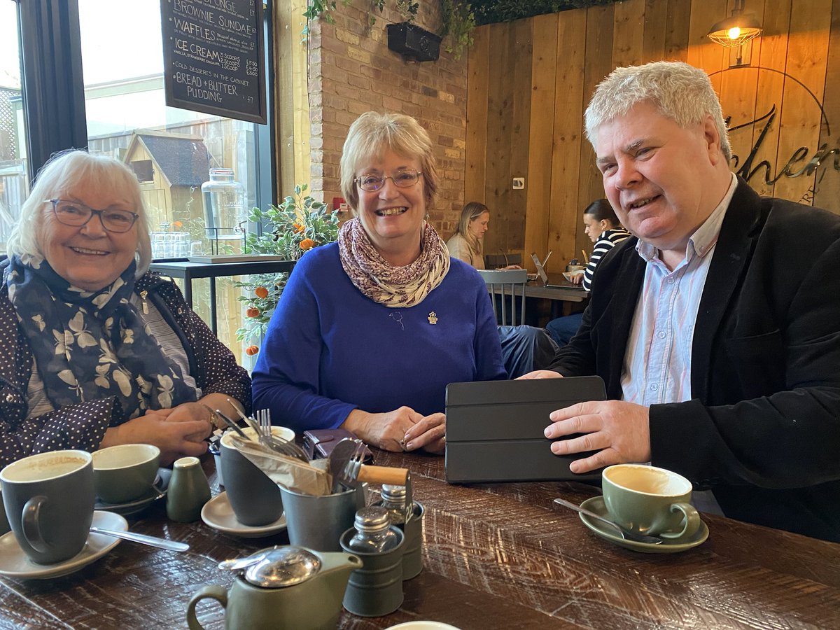 I was delighted to catch up recently with Heather Penwarden, Min Rennolds and others, tirelessly working under the Dementia Friendly Honiton umbrella, to help with a contribution of £4,000 from my Devon County Council Locality budget <a href="/DementiaUK/">Dementia UK</a> <a href="/dementiahoniton/">Dementia Friendly Honiton (QAVS)</a> <a href="/DevonCC/">Devon County Council</a>