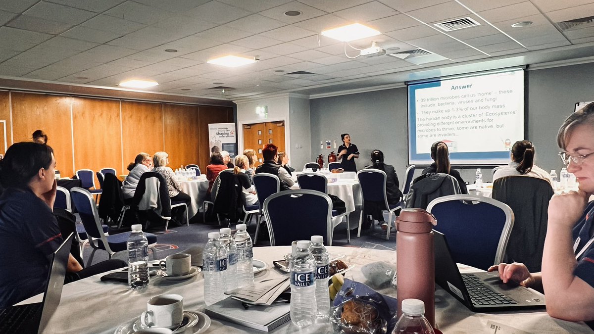 SCHT Clinical Education Team (@scht_educators) on Twitter photo 🚨 Our <a href="/ShropCommHealth/">Shropshire Community Health</a> Clinical Conference is in full swing with a great turnout of staff 🚀
We’ve had great sessions from Smith & Nephew and <a href="/wlv_uni/">University of Wolverhampton</a> . Now, our very own Infection Prevention team is sharing key updates! 🧼✨
#SCHTConference #InfectionPrevention #Healthcare 🚨 Our <a href="/ShropCommHealth/">Shropshire Community Health</a> Clinical Conference is in full swing with a great turnout of staff 🚀
We’ve had great sessions from Smith & Nephew and <a href="/wlv_uni/">University of Wolverhampton</a> . Now, our very own Infection Prevention team is sharing key updates! 🧼✨
#SCHTConference #InfectionPrevention #Healthcare