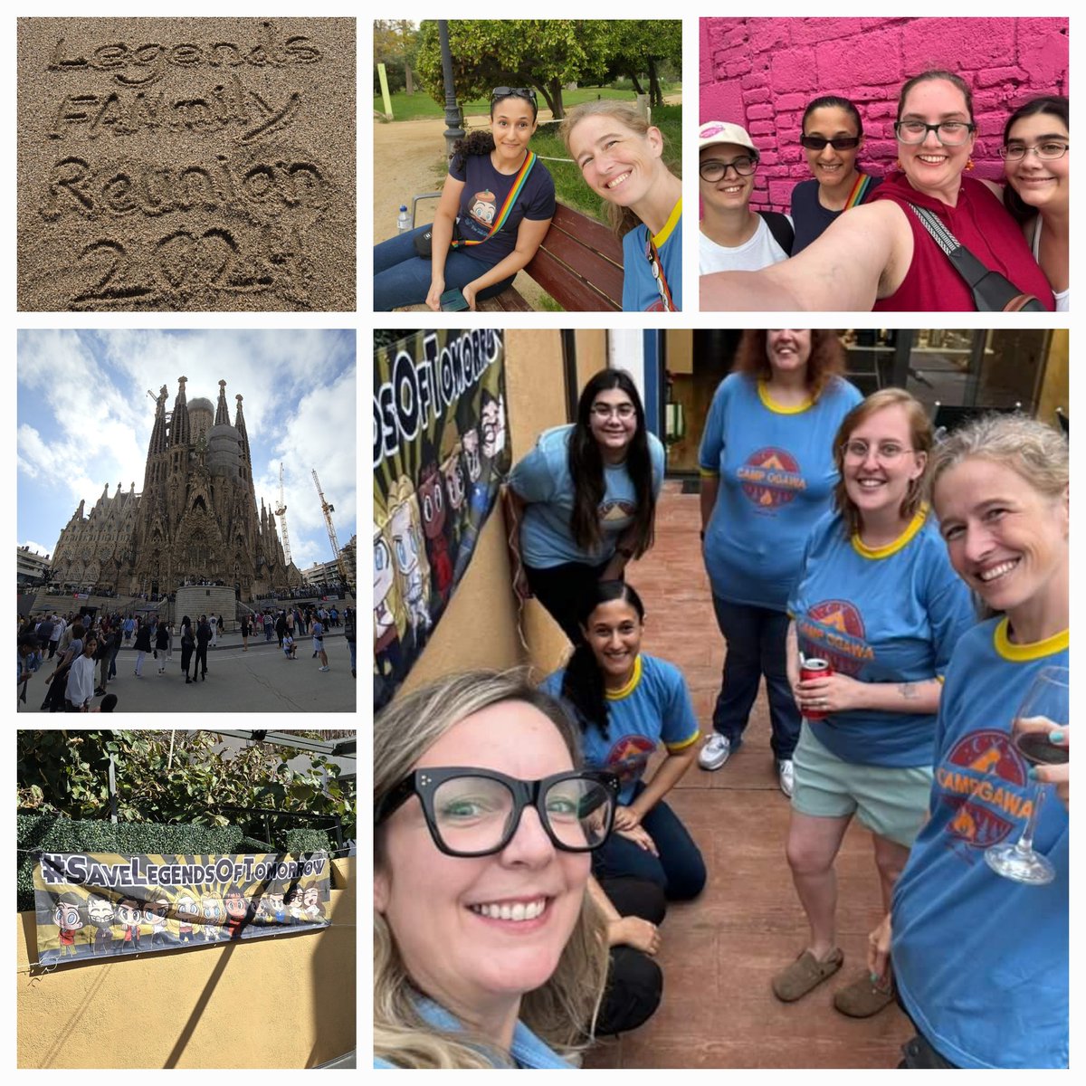 Got to spend the last week in Spain with some of the bestest people in Legends FANmily 🥹
Love you and miss you already! 💜
#SaveLegendsOfTomorrow
#LegendsOfTomorrow