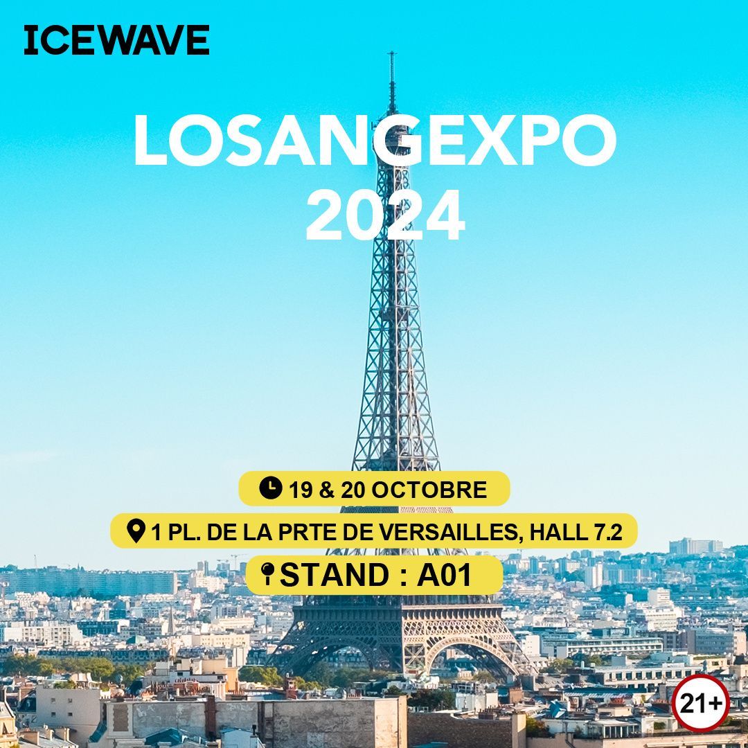 icewaveofficial's tweet image. Ready for an unforgettable experience? Visit us at Losangexpo 2024 in France to explore the  ICEWAVE E1! Stop by our booth and let’s make waves together! 🌊

📍 Booth#: A01 
📆 Date:19th-20th, October 2024 

#vape #vapedaily #France #ICEWAVE #Innovation #Losangexpo