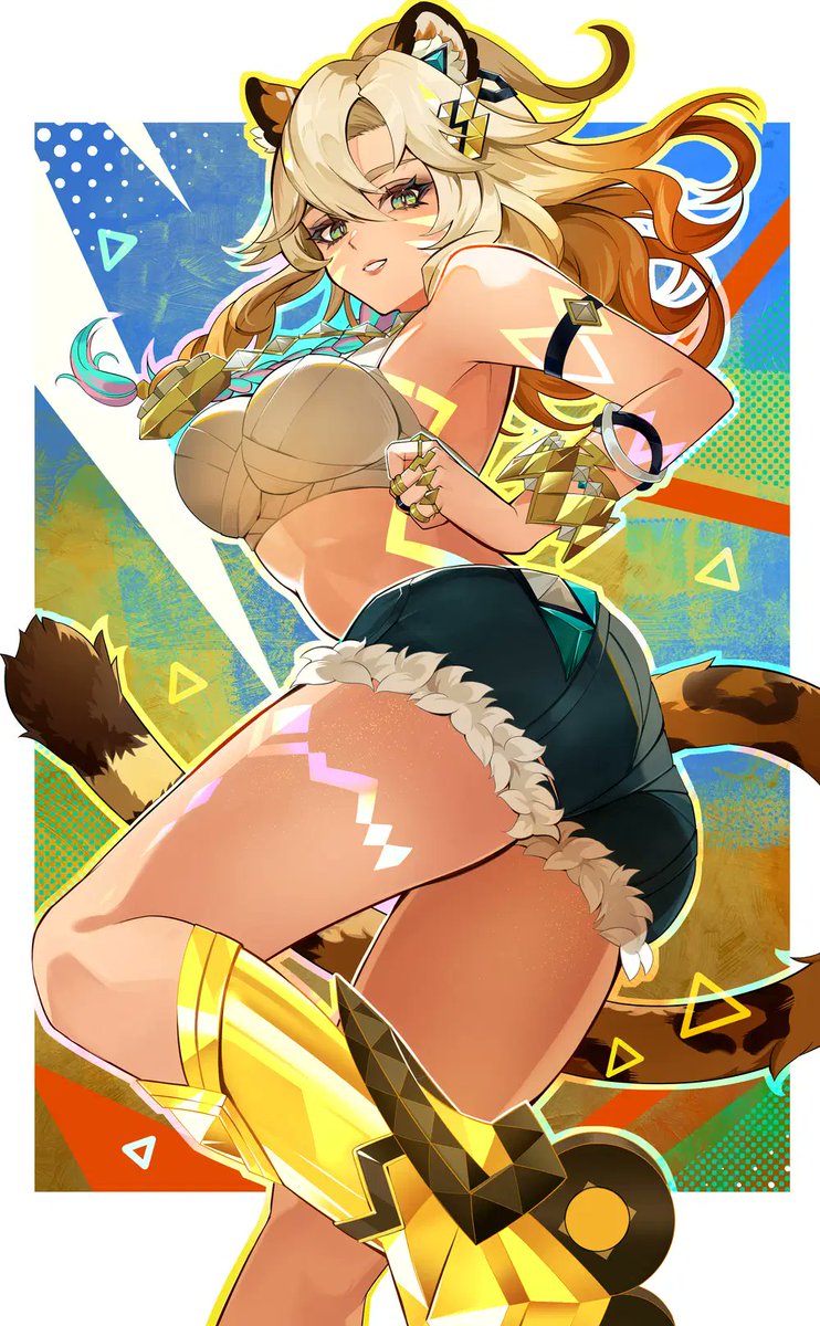 Can you feel her enchanting charm?
Come and check out this fabulous artwork by HoYoLAB user <a href="/mikamimichael/">みかみマイケル</a>!
&gt;&gt;&gt;
hoyo.link/fZwkFBAL
#HoYoLAB   #Xilonen   #GenshinImpact
