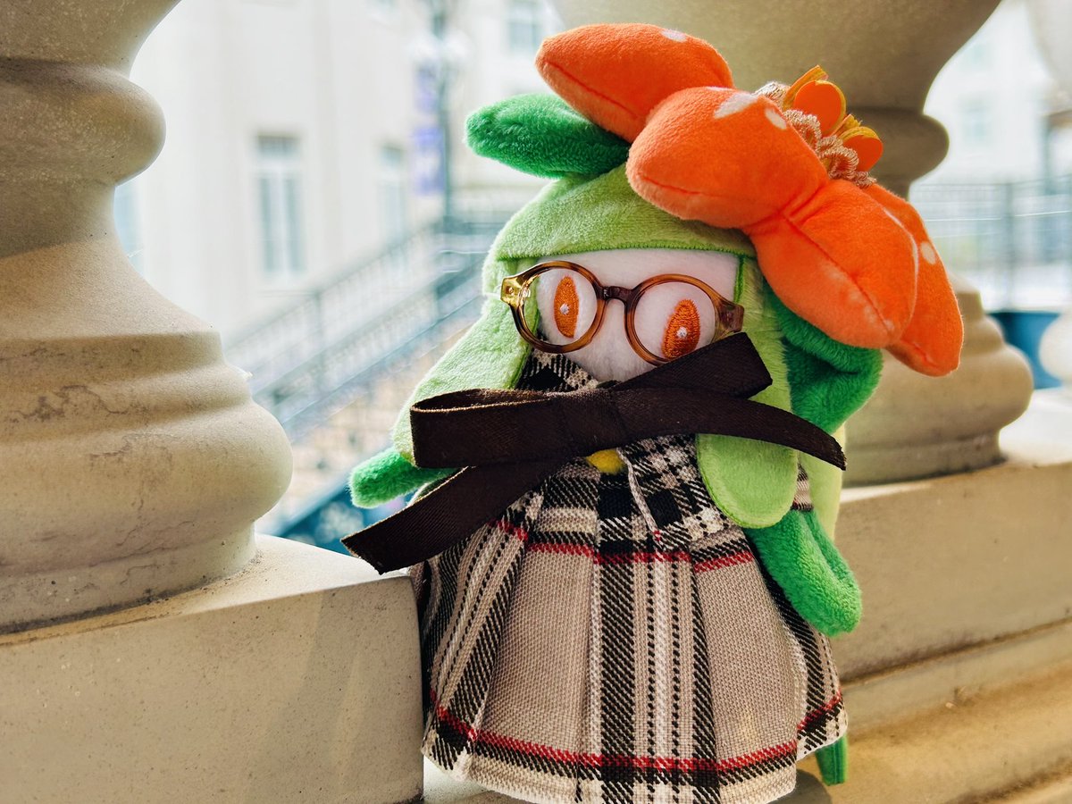 escape！
リボンが曲がっちゃったお転婆お嬢さまドレディアちゃん
#ドレディアちゃんの衣装係
#ポケモンfit
#ポケぬい
#ポケモン手芸部