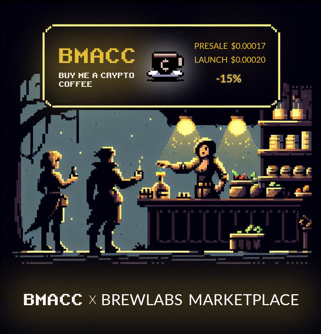 The day has come! 💙

earn.brewlabs.info/marketplace/to…

Over 6 months of hard work, grinding and building, we’re excited to announce that our PRESALE IS LIVE - with a 15% discount off the launch price!

For all the newcomers: BMACC will be a platform where users can support creators by