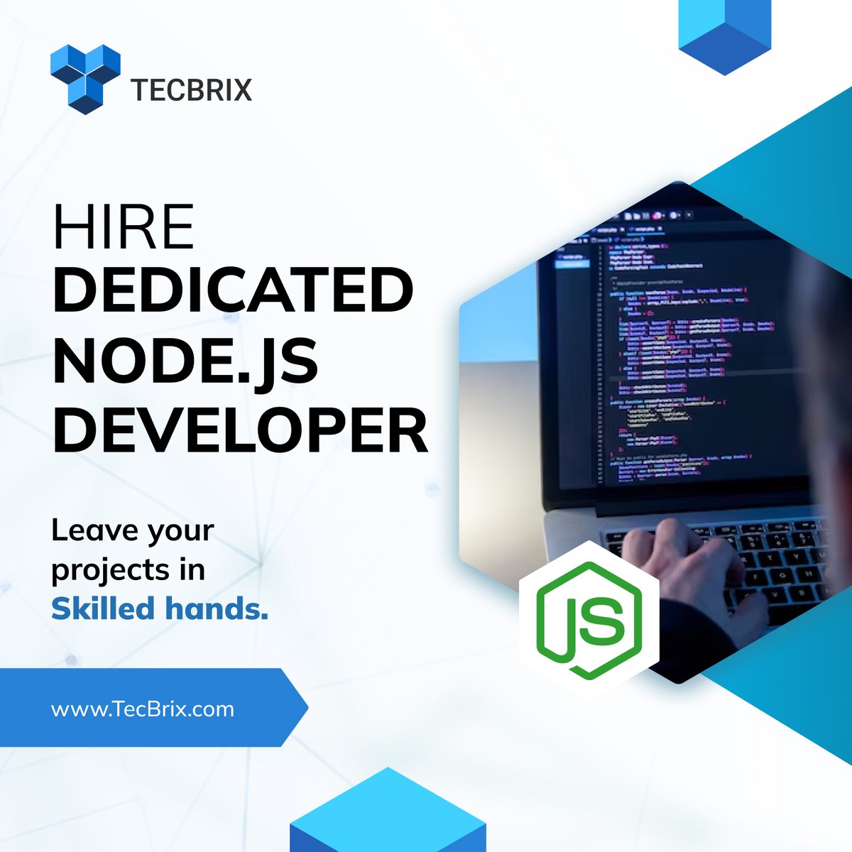 tecbrix's tweet image. 🚀 Need a skilled Node.js Developer to elevate your project?
At TecBrix, our dedicated team delivers expert development, seamless execution, and reliability. Let us handle the code while you grow your business! 💻✨
👉 tecbrix.com/hire-dedicated…

#NodeJS #HireDedicatedDevelopers