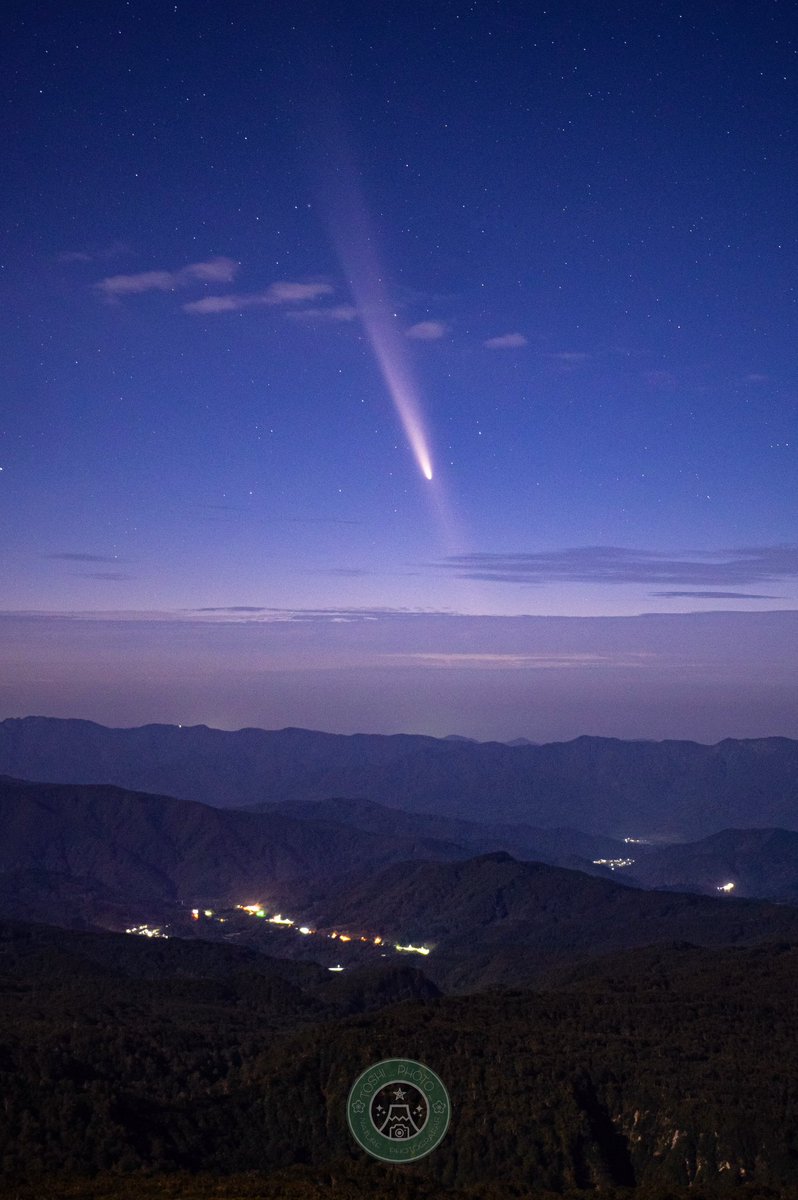 Toshi_photo_'s tweet photo. 東北の地で見た、黄昏時に雄大な尾を引く紫金山・アトラス彗星の勇姿。
#紫金山アトラス彗星 #C2023A3 https://t.co/NOeKL80HDc