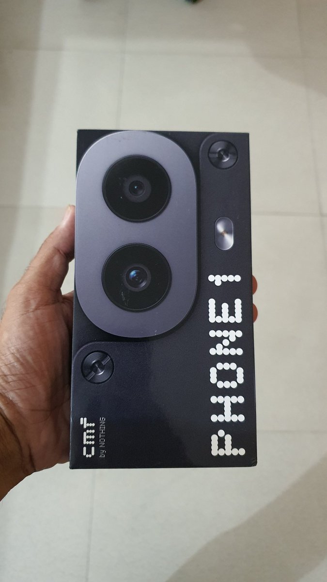 bahubalireturns's tweet photo. Something has arrived.
I had a good time with the #nothingphone2a and i just want to see what #cmf has done with just 12k rupees....
#cmf1 #cmf #nothing #flipkart #bigbilliondays https://t.co/Gz9gkTnzFr
