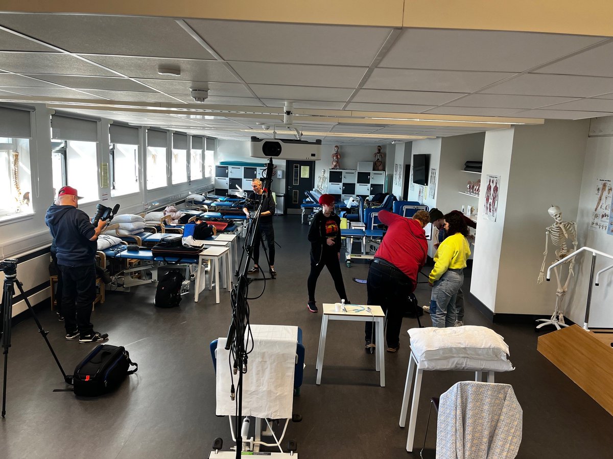 Physio@EdinNapier (@physioedinnap) on Twitter photo Physiotherapy collaboration with Napier SACI Film&TV students napier.ac.uk/courses/ba-hon… shooting a respiratory student resource.@gilljill83 <a href="/ENUSCSC/">ENU Simulation & Clinical Skills Centre</a> thank you Derek Livesey🙏<a href="/PhysioSocNapier/">ENU Physiotherapy Society</a> #respiratory cross-school collaboration at its finest. Physiotherapy collaboration with Napier SACI Film&TV students napier.ac.uk/courses/ba-hon… shooting a respiratory student resource.@gilljill83 <a href="/ENUSCSC/">ENU Simulation & Clinical Skills Centre</a> thank you Derek Livesey🙏<a href="/PhysioSocNapier/">ENU Physiotherapy Society</a> #respiratory cross-school collaboration at its finest.