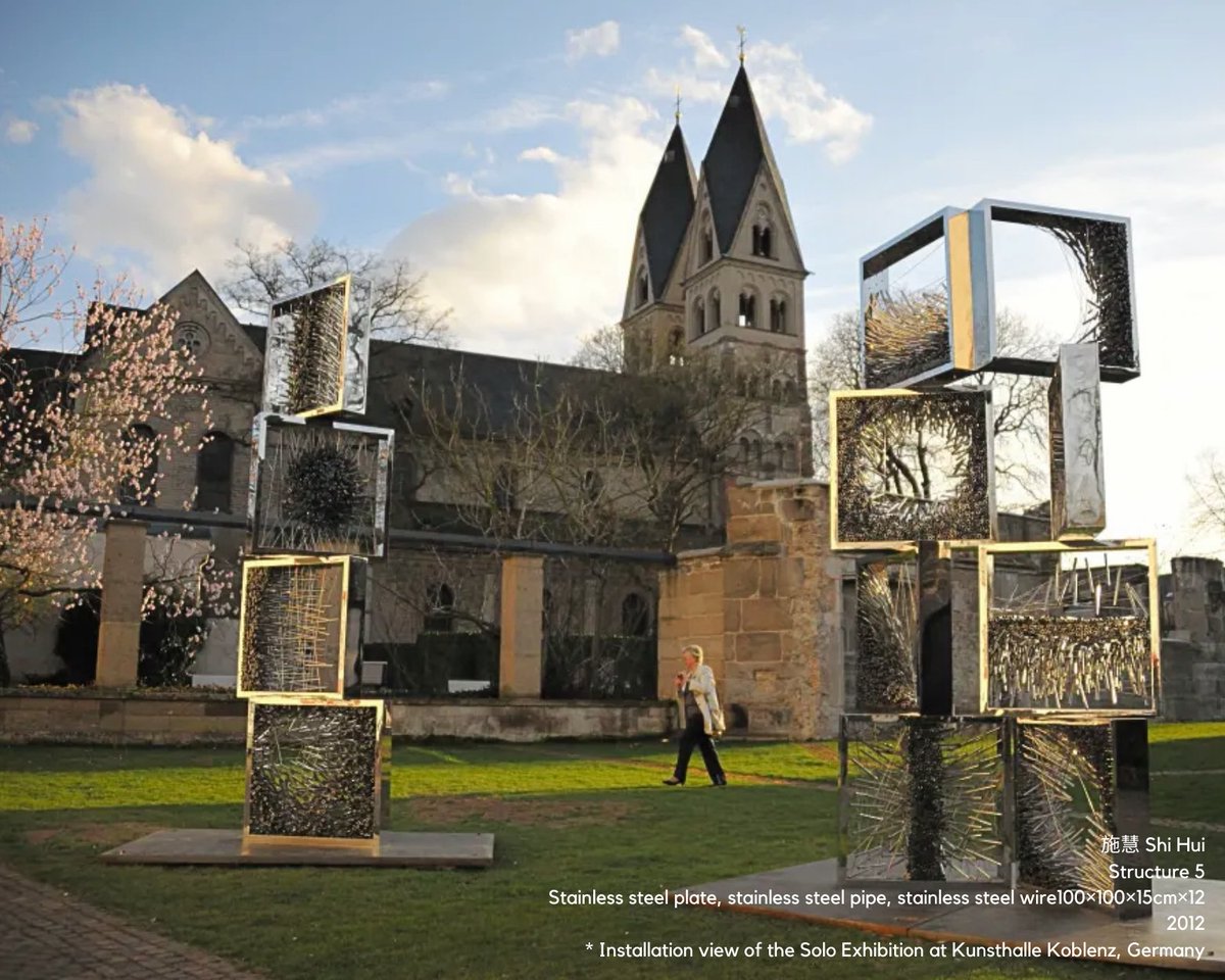 CAAofficialEN's tweet image. The 2024 Jing'an International Sculpture Project (#JISP), curated by #UCCALab, is now underway in Shanghai until December 31. Professor Shi Hui from CAA, a renowned fiber artist and director of CAA's Contemporary Fiber Art Institute, is among the 31 participating artists from 10