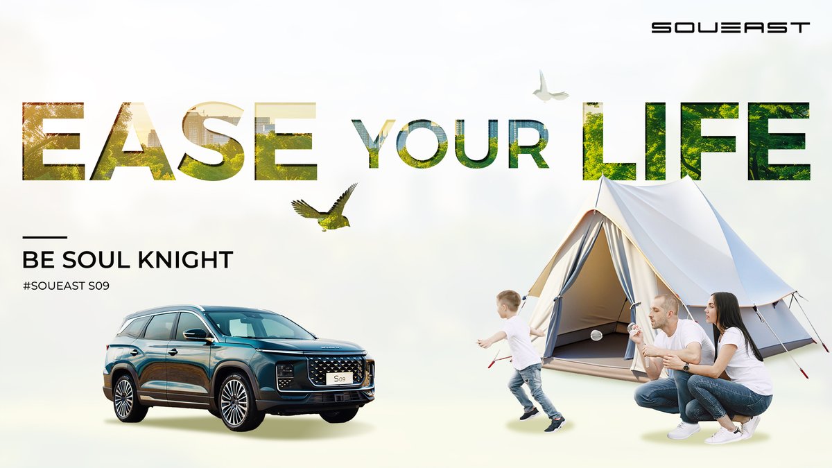 SOUEASTGlobal's tweet image. More space, more joy! 😄🛣️ The SOUEAST S09&apos;s flexible 5+2 seating arrangement ensures ample room for everyone, making every family trip a journey filled with laughter and delight. #SOUEAST #SOUEASTS09 #BESOULKNIGHT #EaseYourLife
