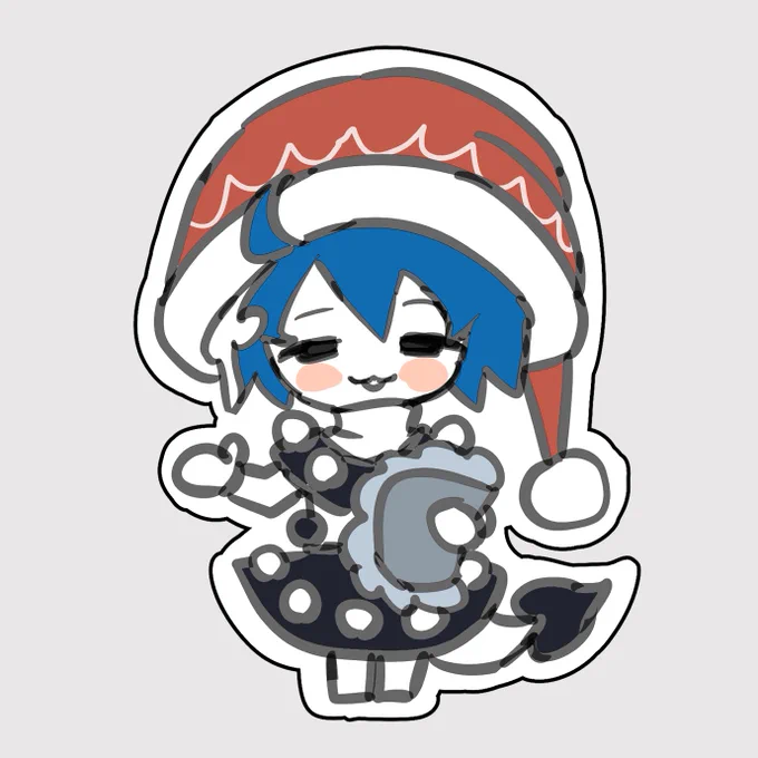 締切時間がギリギリ間に合わなくて収録できなかったデフォルメドレミーさんをここで供養しておきます