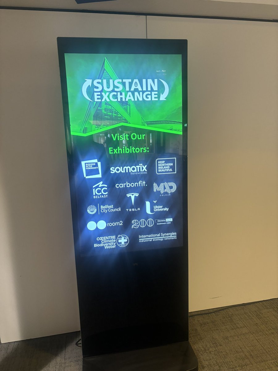 We are out and about today #sustainexchange