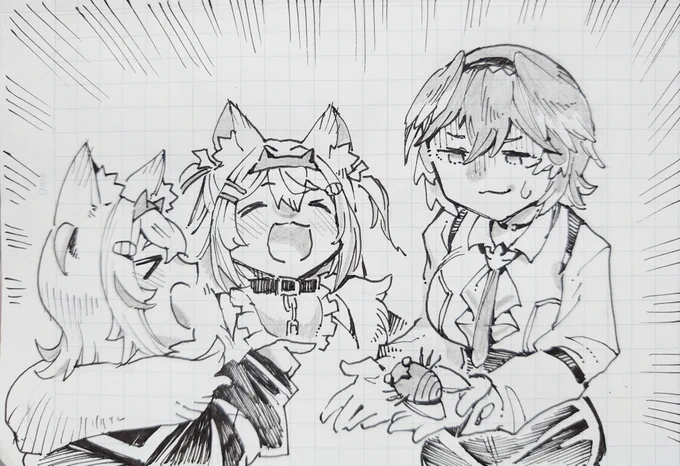 かわいい女の子を描きました。
#FWMCpix
#Luillust 