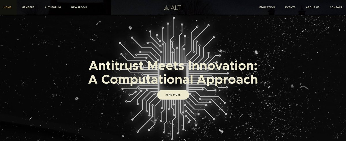 Amsterdam Law & Technology Institute | ALTI (@alti_vu) on Twitter photo This short piece serves as an introduction to <a href="/ProfSchrepel/">Thibault Schrepel</a> & <a href="/groza_teodora/">Teodora Groza</a>’s working paper entitled “Computing Innovation Competition”. They explore how to give innovation a greater, more consistent role in antitrust by leveraging computational tools. alti.amsterdam/innovation-com… This short piece serves as an introduction to <a href="/ProfSchrepel/">Thibault Schrepel</a> & <a href="/groza_teodora/">Teodora Groza</a>’s working paper entitled “Computing Innovation Competition”. They explore how to give innovation a greater, more consistent role in antitrust by leveraging computational tools. alti.amsterdam/innovation-com…