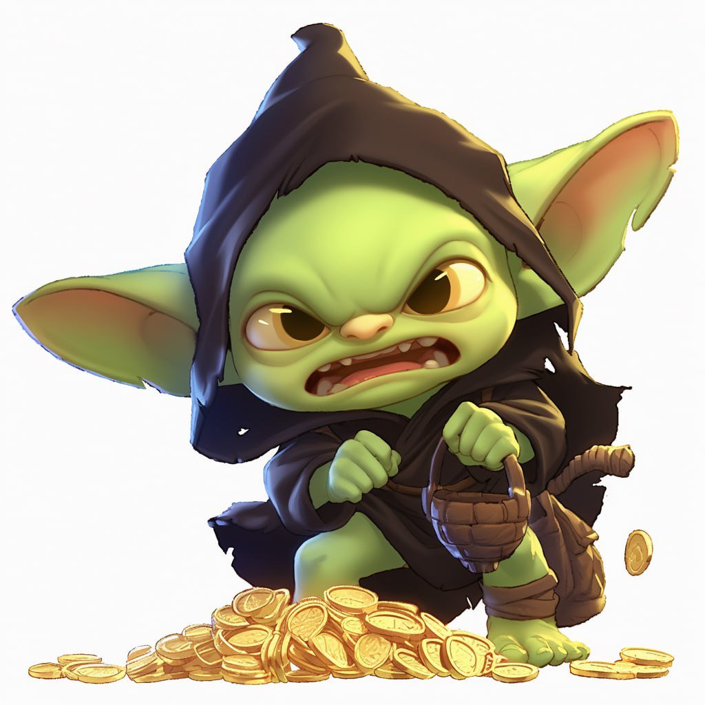Welcome to the World of Golden Goblin😈

🟡 Tap, tap, tap!  Gold coins, competition, and adventure await you at 'Golden Goblin.🟡

🟡 Steal the Golden Goblin's coins, 
🎁 Complete tasks, invite friends, and claim all your rewards.

😈Join  t.me/GoldenGoblin_b…