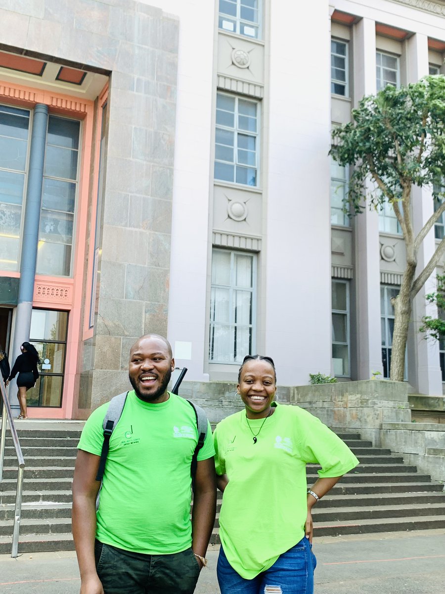 SAYCCC2's tweet photo. SAYCCC UKZN Howard College students network has began a process of a relaunch. #SAYCCC was founded on this campus in November 2011, we are grateful to have leaders like Thandolwethu, Lwandile &amp; Khulekani. And we are honoured to be supported by the academic staff. 💚💙💚 https://t.co/cWd39FEBfM