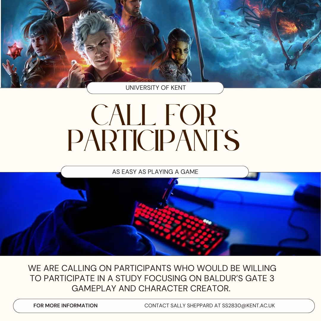 SallyGameDev's tweet photo. I need 7 more people to participate due to participants dropping out (Life is rough at the moment I totally get it), I'm hoping to find people who wouldn't mind helping asap as I need to get this finished asap - next week at the latest! Please help a researcher out! 💜 https://t.co/YiwUmP4M87