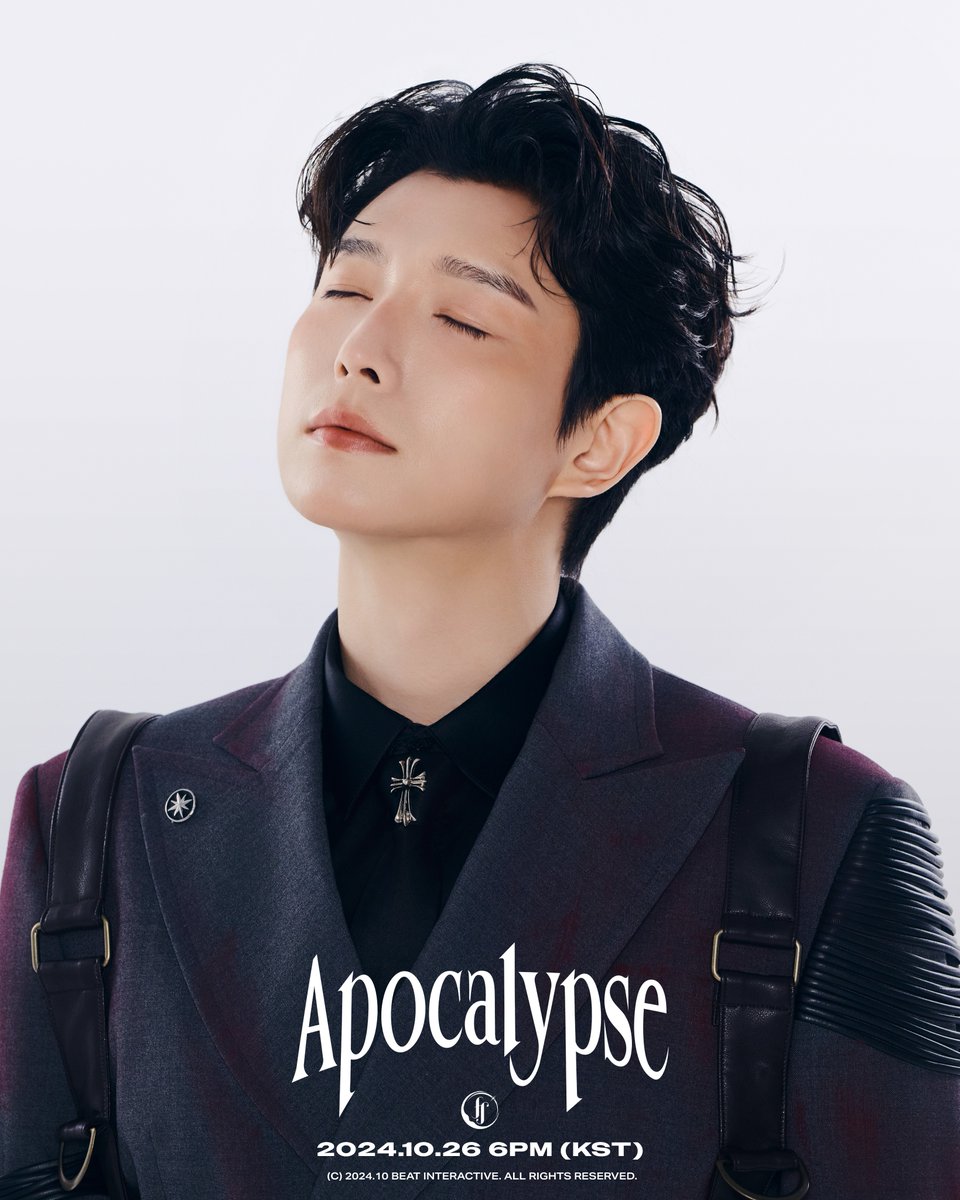 official_fore's tweet photo. [ #FORESTELLA_NEWSONG ]

Digital Single ‘𝗔𝗽𝗼𝗰𝗮𝗹𝘆𝗽𝘀𝗲’

• Concept Photo ver.1
#BaeDoohoon 

🎧 Release on
2024.10.26 6pm (KST)

#포레스텔라 #배두훈 #아포칼립스 
#Forestella #Apocalypse https://t.co/8QK3jPilzk