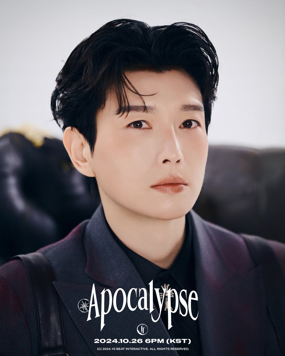 official_fore's tweet photo. [ #FORESTELLA_NEWSONG ]

Digital Single ‘𝗔𝗽𝗼𝗰𝗮𝗹𝘆𝗽𝘀𝗲’

• Concept Photo ver.1
#BaeDoohoon 

🎧 Release on
2024.10.26 6pm (KST)

#포레스텔라 #배두훈 #아포칼립스 
#Forestella #Apocalypse https://t.co/8QK3jPilzk
