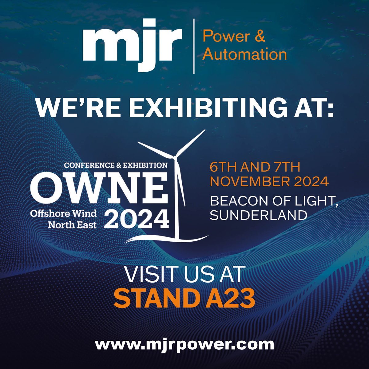 Excited for the <a href="/NOFLimited/">NOF</a>  Offshore Wind North East (OWNE) Conference! Visit us at stand A23 to learn about our offshore charging solution for eCTVs, supporting Net Zero goals. See you there! 🌊⚡ #OWNE #OffshoreWind #NetZero #eCTV