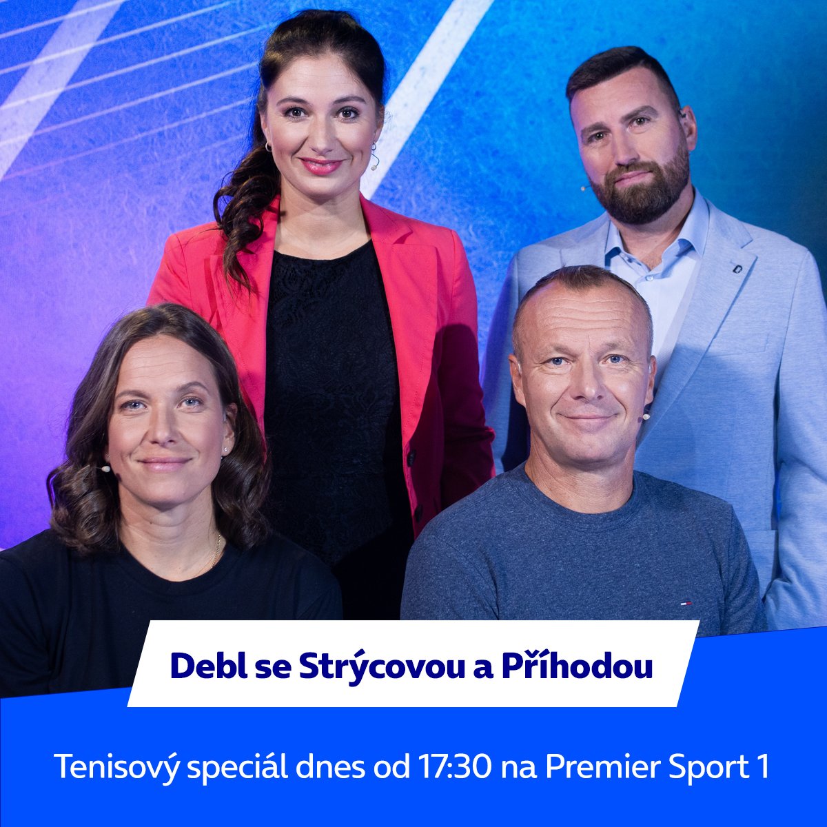 🎾 Další tenisový speciál Debl rozehrají Klára Janáčková a Libor Basík s ...