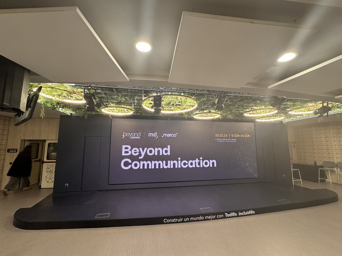 LudiGarcia's tweet photo. Hoy @marco_agency y @mkdirecto hemos organizado un evento para hablar de las buenas prácticas en comunicación #BeyondCommunication https://t.co/b9dxtI58of
