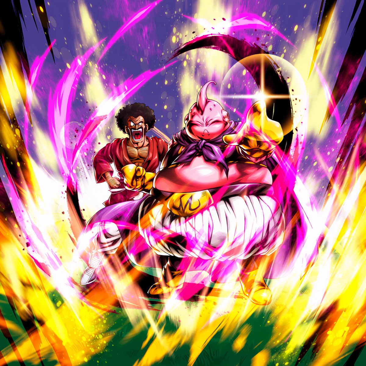 DBL76-03S] Majin Buu (Good): Hercule (Assist) 4K #DBLegends