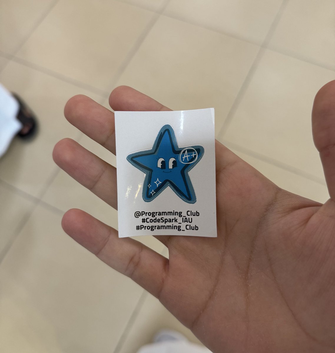 A7m_55ed's tweet image. I was walking around and I saw this looking at me

#CodeSpark_IAU #Programming_Club