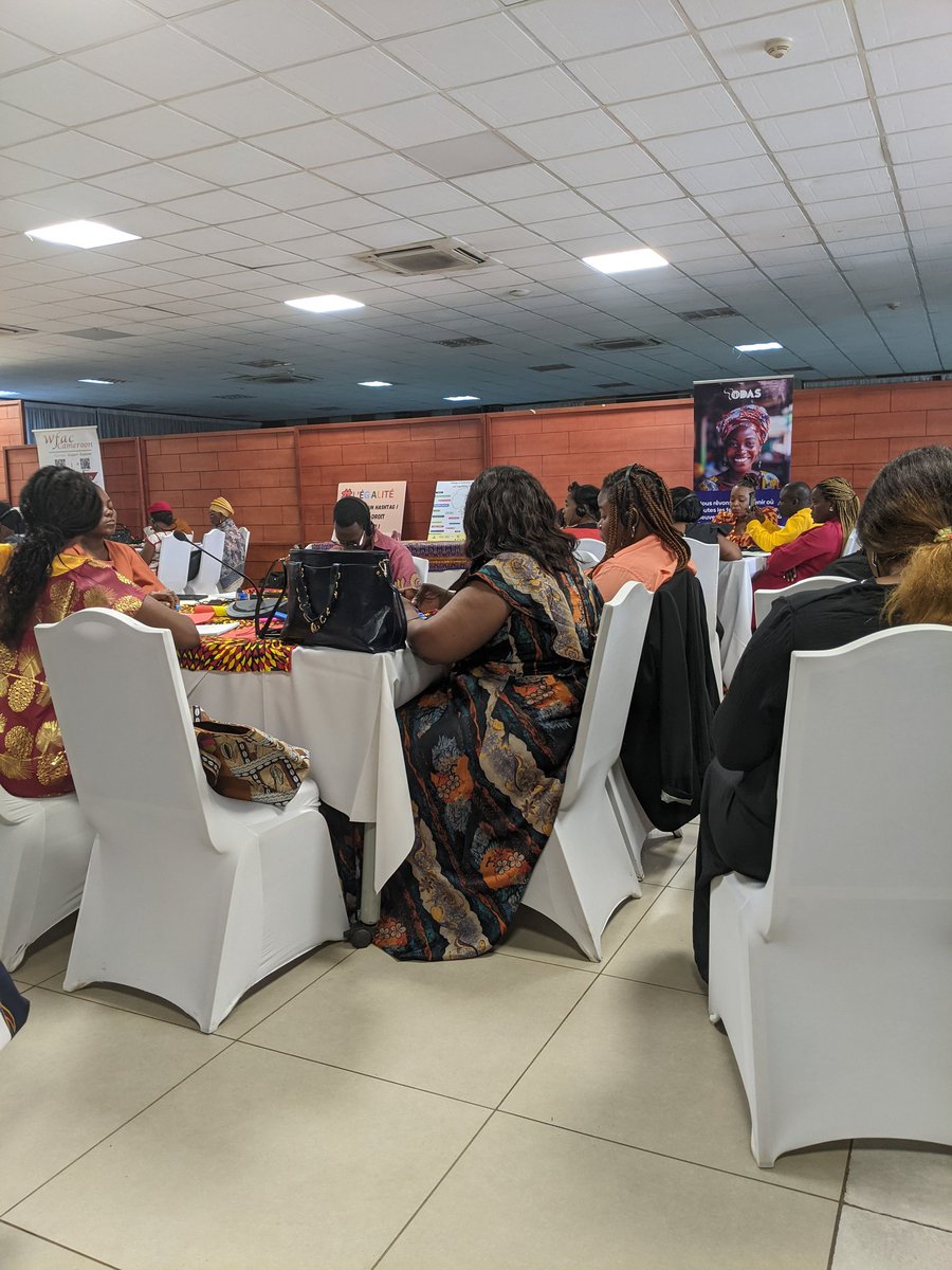 acha_moh's tweet photo. Exciting News❗❗❗We are live in Yaounde 🇨🇲  for the Central Africa Feminist Forum on Beijing +30 to engage in knowledge sharing and  information on promoting the Rights of Women and Girls . 
@GenEgaliteECCAS
@WfacCmr @UN_Women @AU_CIEFFA @AfricansRising @_AfricanUnion https://t.co/4BvTAQq1oR